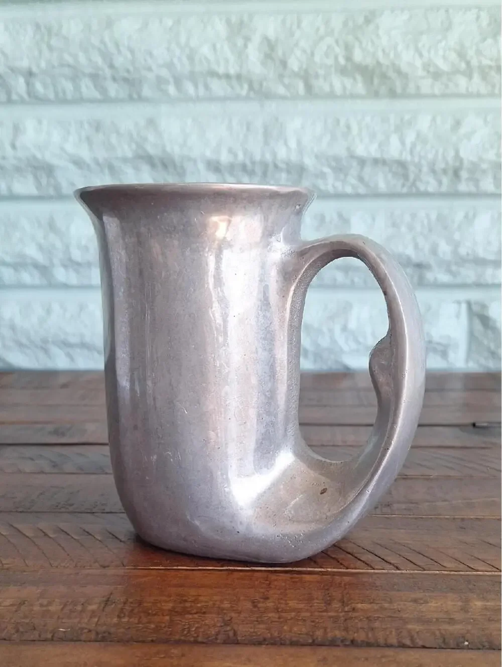 Vintage Ballena Bay Pewter French Horn Beer Mug Cup